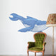 Blue Whale Wall Decal