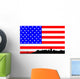 San Francisco Skyline against Wall Decal