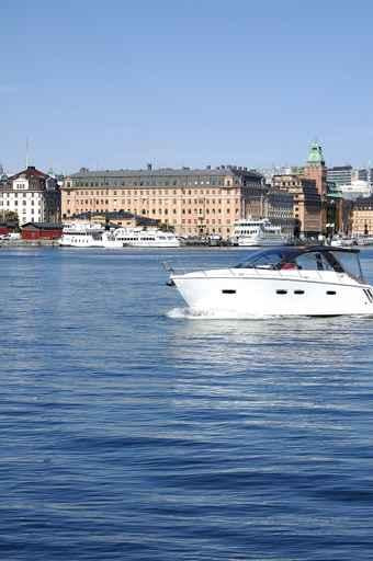 Stockholm from Water Wall Decal
