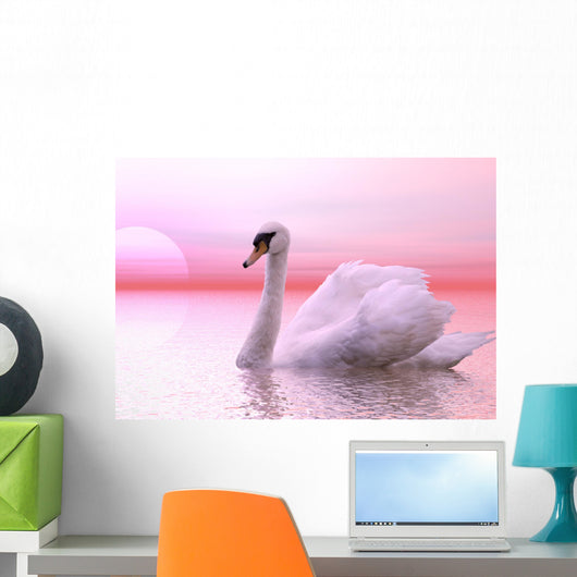 Swan Wall Decal