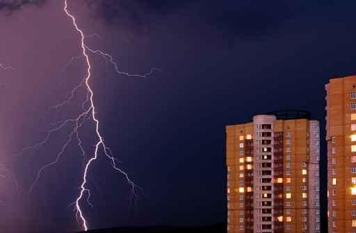 Thunderstorm City Wall Decal