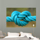 Blue Rope Knot Wall Decal