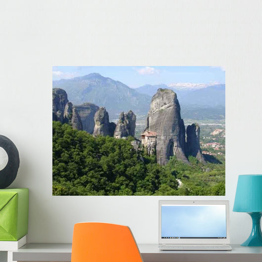 Monastery Roussanou Wall Decal