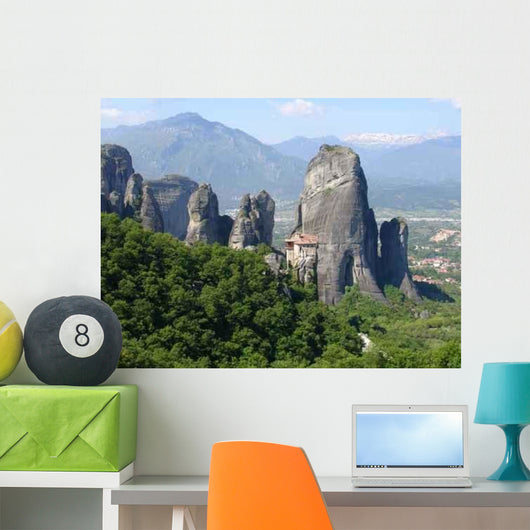 Monastery Roussanou Wall Decal