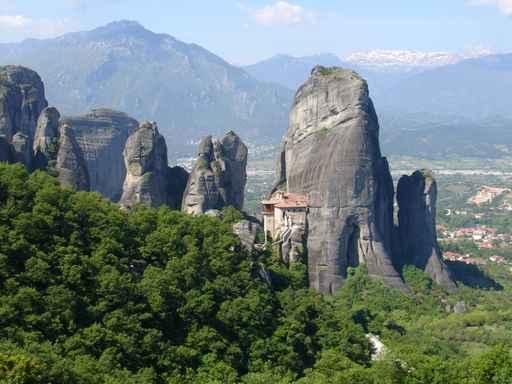 Monastery Roussanou Wall Decal