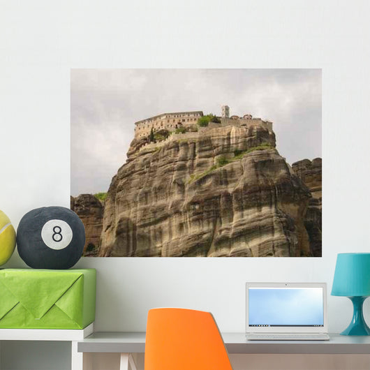 Varlaam Its Rock Monastery Wall Decal