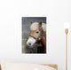 Brushing Horse Wall Decal