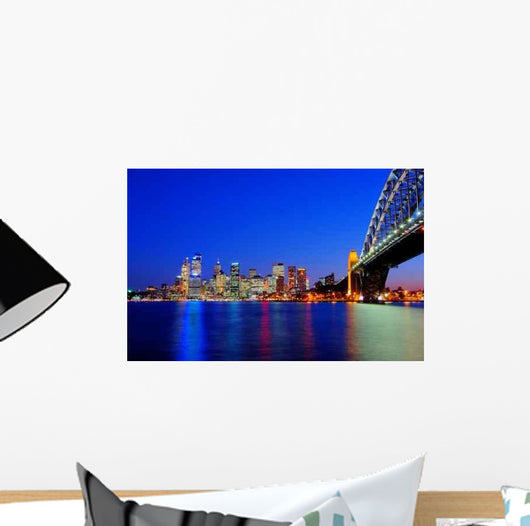 Sydney Harbor Bridge Wall Decal Design 1