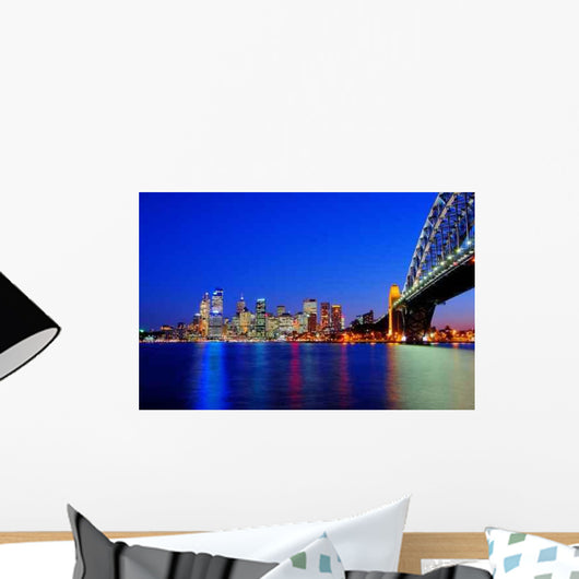 Sydney Harbor Bridge Wall Decal Design 1