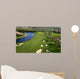 Florida Golf Course Flyover Wall Decal