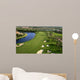 Florida Golf Course Flyover Wall Decal