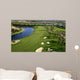 Florida Golf Course Flyover Wall Decal