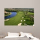 Florida Golf Course Flyover Wall Decal
