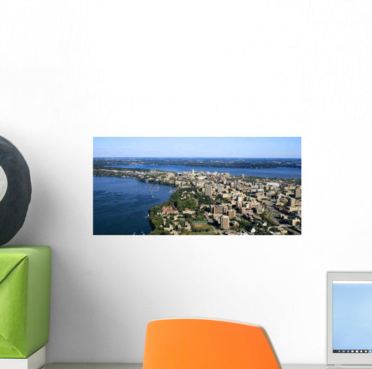 Uw-madison Campus with State Wall Decal