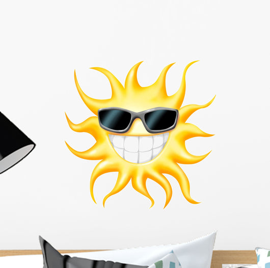 Sun Wall Decal Design 3