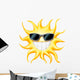 Sun Wall Decal Design 3