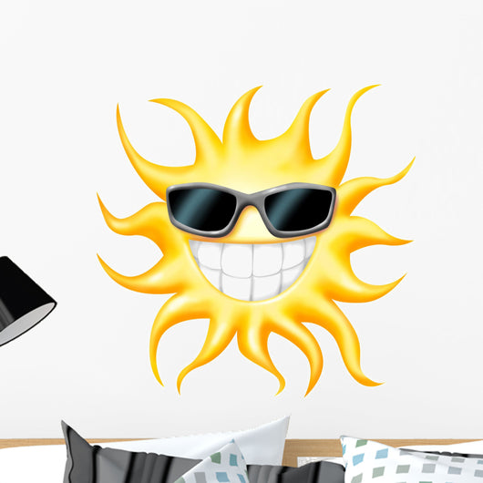 Sun Wall Decal Design 3