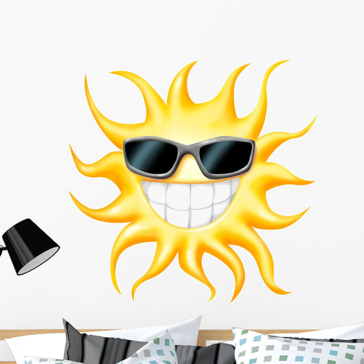 Sun Wall Decal Design 3