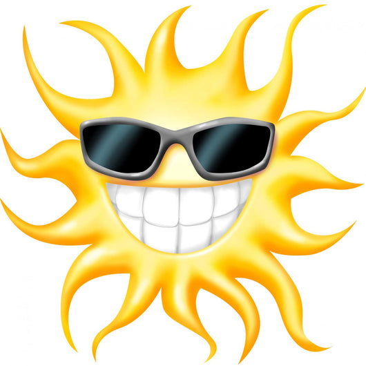 Sun Wall Decal Design 3