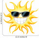 Sun Wall Decal Design 3