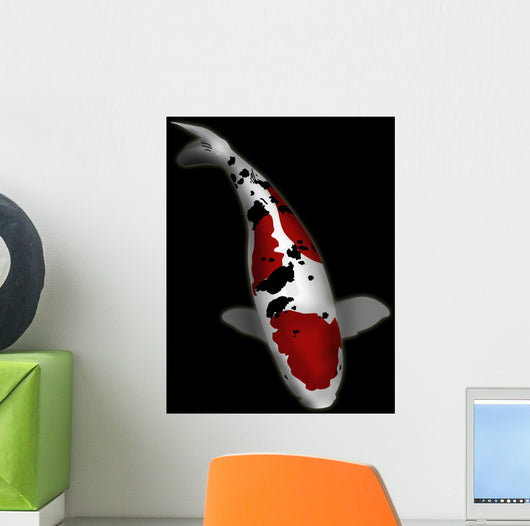 Taisho Sanke Koi Wall Decal