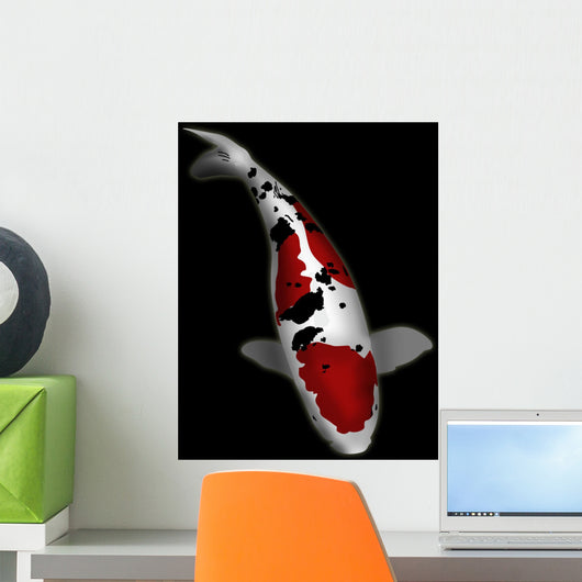 Taisho Sanke Koi Wall Decal