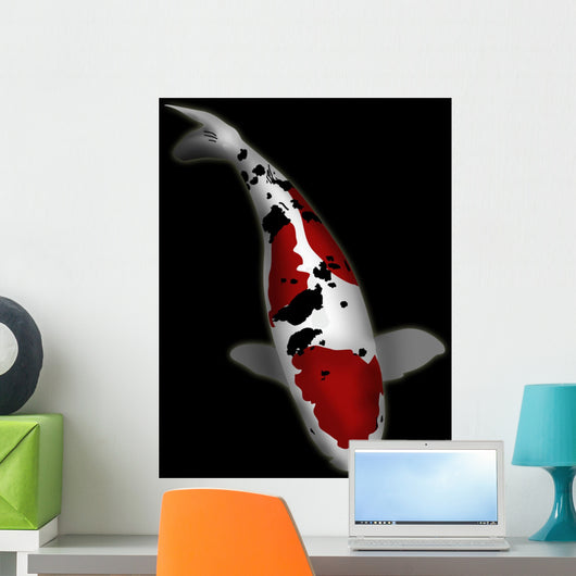 Taisho Sanke Koi Wall Decal