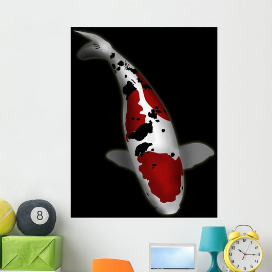 Taisho Sanke Koi Wall Decal