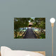 Pathway to Water Bungalow Wall Mural