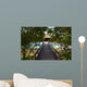 Pathway to Water Bungalow Wall Mural