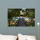 Pathway to Water Bungalow Wall Mural