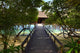 Pathway to Water Bungalow Wall Mural