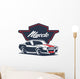 Vintage American Muscle Car Wall Decal