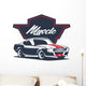 Vintage American Muscle Car Wall Decal