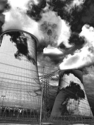 Nuclear Pollution Wall Decal