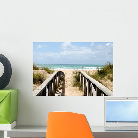 Dune Path Baltic Sea Wall Decal