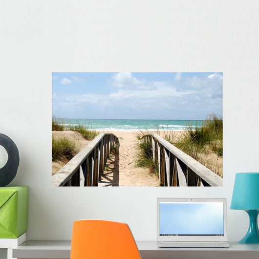 Dune Path Baltic Sea Wall Decal
