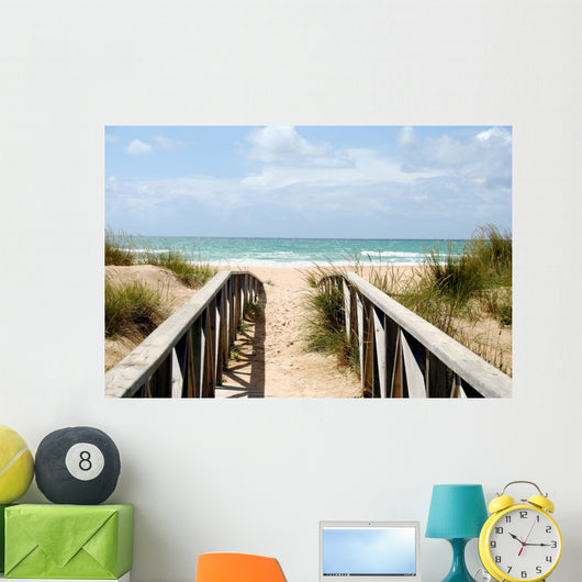 Dune Path Baltic Sea Wall Decal