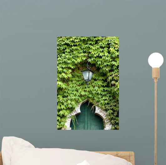 Green Entry Wall Decal