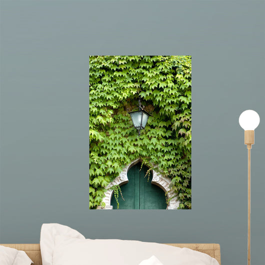 Green Entry Wall Decal