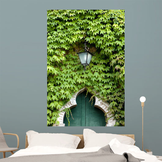 Green Entry Wall Decal