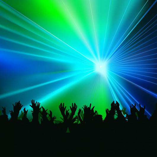 Disco Lights Wall Decal