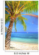 Tropical Island Beach Wall Decal