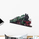 Old Green Train 1920s Wall Decal