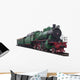 Old Green Train 1920s Wall Decal
