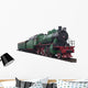 Old Green Train 1920s Wall Decal