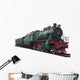 Old Green Train 1920s Wall Decal