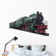 Old Green Train 1920s Wall Decal