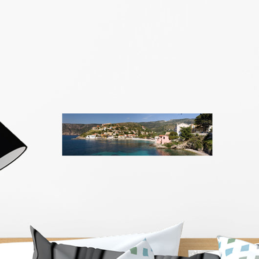 Asos Greek Island Wall Decal Panoramic Wall Decal