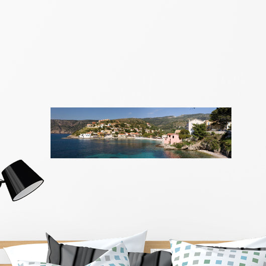 Asos Greek Island Wall Decal Panoramic Wall Decal